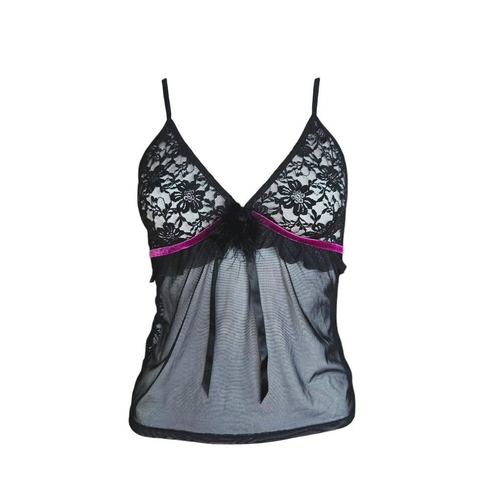 vintage goth frederick’s of hollywood cami